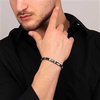 Bracciale Maserati Uomo CERAMICA in Argento JM221ATZ03 - JM221ATZ03